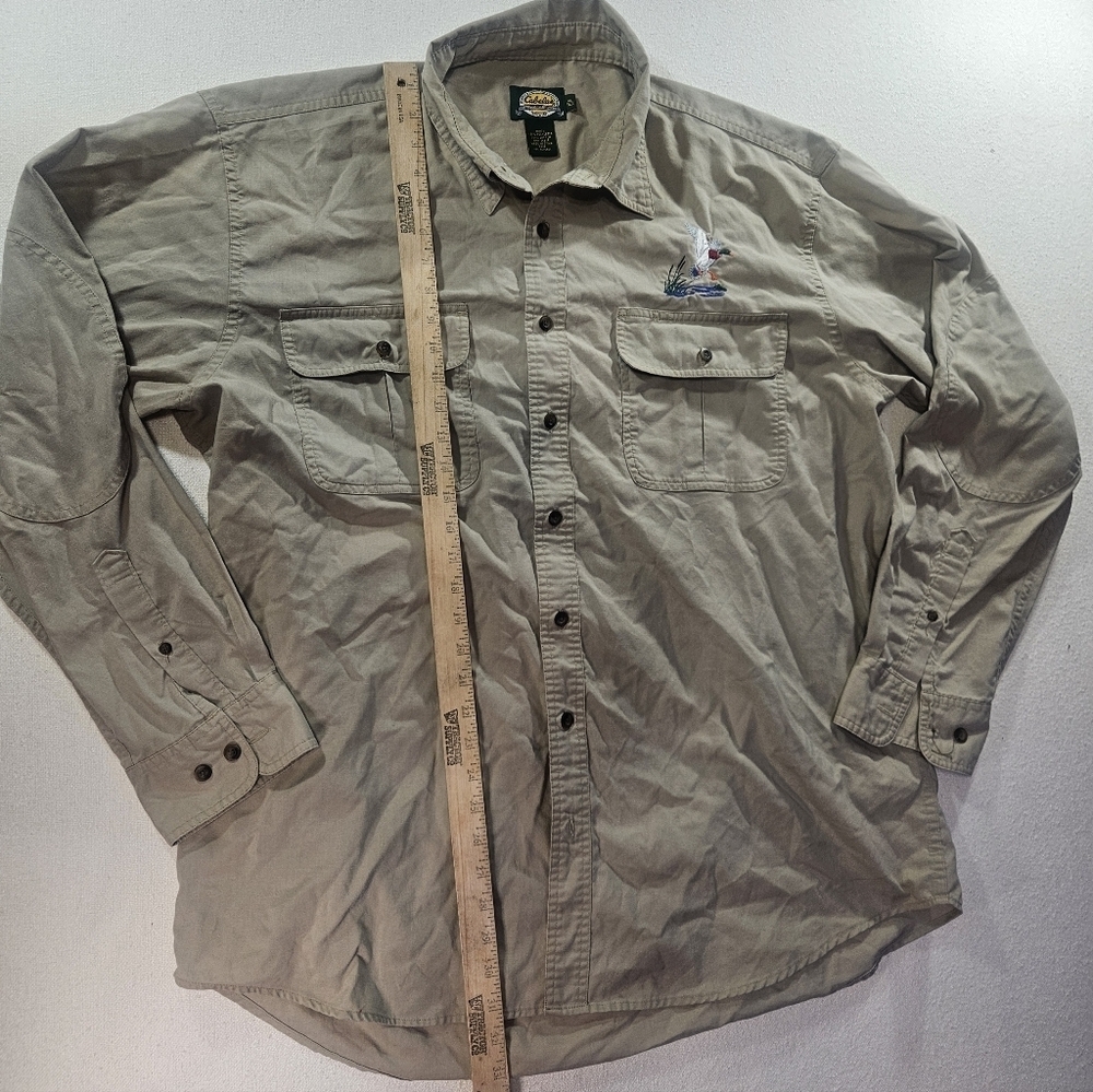 Cabela’s XL Tall Embroidered Duck Shirt Long Sleeve - Picture 5 of 9